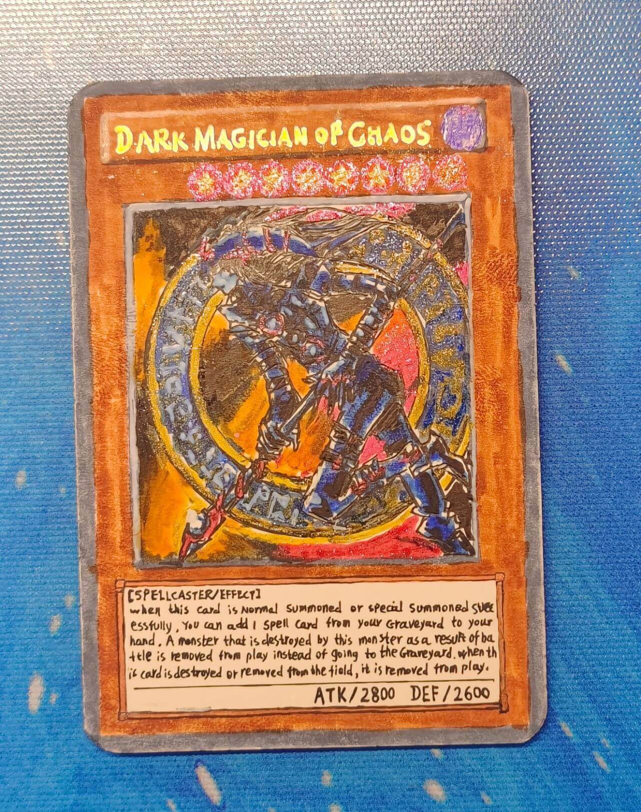 手绘纪念卡“混沌之黑魔术师”